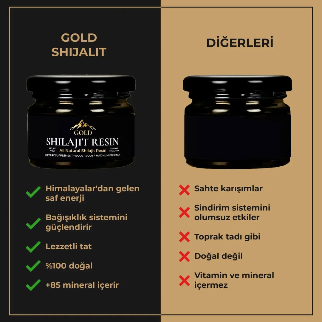 SHİLAJİT GOLD SAF HİMALAYAN REÇİNE